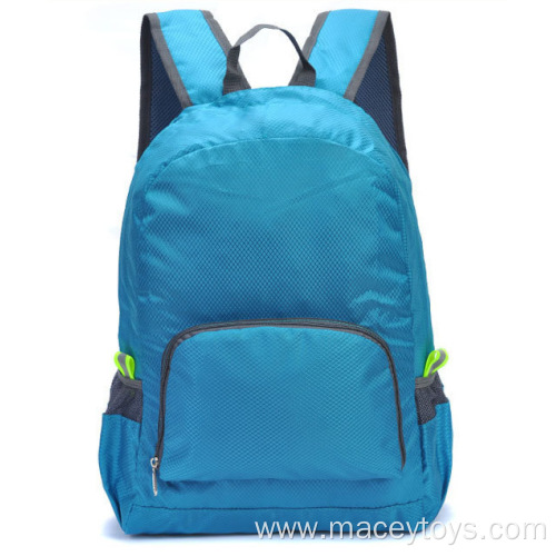 Lightweight waterproof nylon foldable backpack